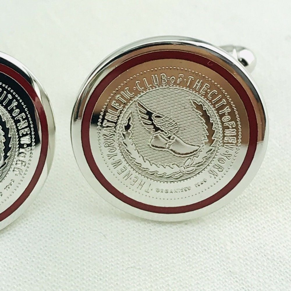 NYAC New York Athletic Club Fraternity Cufflinks W